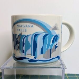 Starbucks Niagara Falls Coffee Mug, Blue You Are Here Series